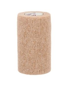 3M 2084S - Coban Self-Adherent Wrap with Hand Tear, Sterile, Latex Free, 4 inch width x 5 yards (fully stretched), CS 18