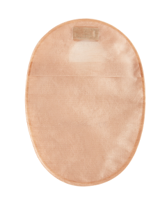 Natura+ Two-Piece Closed End Pouch w/ 2-Sided Comfort Panel, Window, Filter, Opaque, 57mm