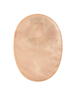 One-Piece Opaque Closed-End Pouch with Modified Stomahesive, 30mm Pre-Cut Skin Barrier, 2-Sided Comfort Panel, Inspection Window, and Filter