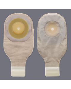 Lock 'n Roll 12" Long, 1 pc, CTF 1" (25mm) Drain, Clear, Convex with Tapered Barrier Edge, Flextend
