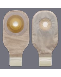 Lock 'n Roll 12" Long, 1 pc, 3/4" (19mm) Drain, Clear, Convex with Tapered Barrier Edge, Flextend