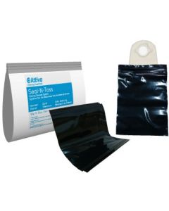 Attiva Ostomy Essentials SNT-1 - Attiva Ostomy Essentials - Seal-N-Toss Ostomy Disposal System, PK 50
