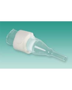 Natural Male External Catheter, Non-Adhesive, 3 Straps, Large (36mm)