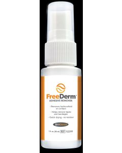 BioDerm 52200 - FreeDerm Adhesive Remover Spray, 1oz Bottle, EA