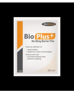 BioDerm 52300 - BioPlus Barrier Wipe, BX 25