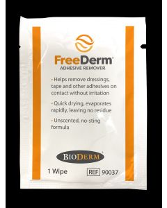 BioDerm 90037 - FreeDerm Adhesive Remover Wipe, BX 30