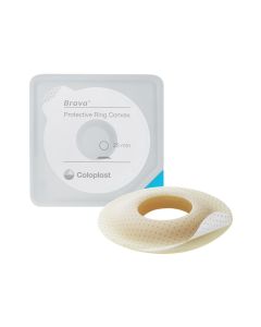 Coloplast 12091 - Brava Protective Ring Convex, 25mm inner diameter, 65mm outer diameter, 8mm thickness, BX 10