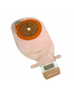 Coloplast 14163 - Assura 1 pc. Std. Wear Drainable Maxi Transparent Pouch w/ EasiClose, Pre-Cut, Convex (23cm) 7/8" (21mm), BX 10