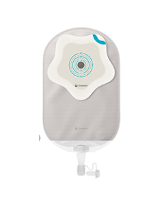 Coloplast 18730 - SenSura Mio Kids 2-Piece Flex Urostomy Pouch, Neutral Grey, 27mm Coupling, BX 10