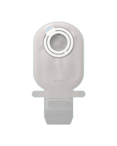 Coloplast 18723 - Sensura Mio Kids 2-Piece Flex Drainable Pouch, Midi, Transparent, 27mm Coupling, BX 10