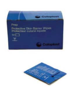 Coloplast 2041 - Coloplast Prep Medicated Protective Liquid Skin Barrier, Single-Use Towelettes Bx/54 towelettes, BX 54