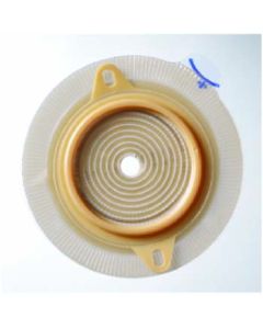 Coloplast 2882 - Assura 2 pc. Standard Wear Skin Barrier w/ Flange, Cut-to-Fit, Non-Convex, Red 3/8" - 1-3/4" (10-45mm), BX 5