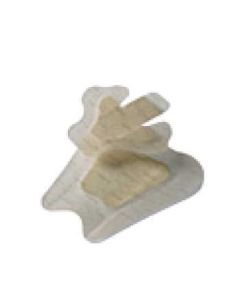 Coloplast 3485 - Biatain Adhesive Foam Sacral Dressing (Sterile) 9" x 9" (23 x 23cm), BX 5
