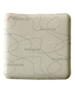 Coloplast 5105 - Biatain Ag 2" x 2.8" (5cm x 7cm) Non-Adhesive Foam Anti-Microbial Barrier Dressing with Silver, BX 5