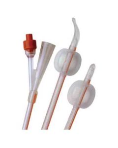 Coloplast AA6120 - Folysil Urological Catheter, 100% Silicone, 2-way Foley 20 FR, 15cc, BX 5