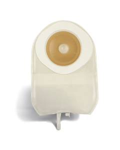 ConvaTec 125366 - Active Life Uro. Pouch w/ Convex Durahesive Skin Barrier and Bendable Tap, Std., Transp, 28mm (1 1/8"), One Piece System, BX 10