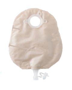 ConvaTec 413437 - Natura+ Urostomy Pouch with Soft Tap, Standard 10", Transparent, 45mm (1 3/4"), BX 10