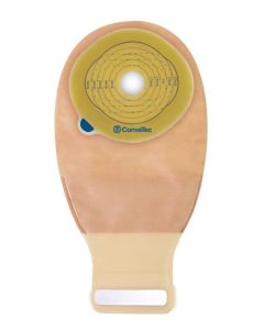 ConvaTec 416719 - Esteem+ Drainable Pouch, 60/70mm, 2 2/5 by 2 3/4, Tan, cut to fit, ST, filter, Invisi, Box of 10