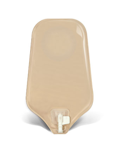 ConvaTec 421631 - Esteem+ One Piece Transparent Urostomy Pouch, Durahesive Flexible Skin Barrier with Accuseal Tap, Cut-To-Fit 13-45mm, BX 10