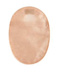 ConvaTec 421796 - Natura+ Two-Piece Closed End 6in Pouch w/ 2-Sided Comfort Panel, Window, Filter, Opaque, 45mm, BX 30