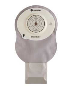 ConvaTec 423642 - Esteem Body Soft Convex One-Piece Drainable Pouch, Extended Wear Durahesive, Opaque with Window, Cut-To-Fit 10-55mm, Convex Depth 3.5mm, BX 10