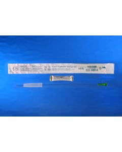Hydrophilic male 14 French catheter