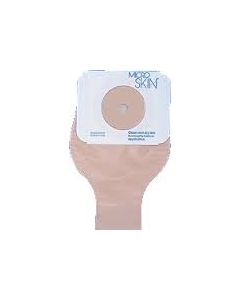 Cymed 41400 - MICROSKIN Cymed 1-Piece Drain Mid-Size With Microderm, CTF For Stomas Up To 1 1/2"., BX 10