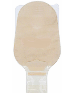 Cymed 78429V - MicroSkin One-Piece 11 in Drainable Pouch, Pre-Cut 1-1/8 in (29mm), Press n Seal Closure, Thick Washer, BX 10