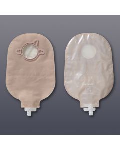 Hollister 18403 - New Image 9" Clear Urostomy Pouch to fit 2 1/4" (Red) Flange, BX 10