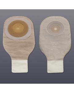 Hollister 8628 - Premier 12" Pouch, CTF up to 1 1/2", Convex, Drain, Clear, BX 5