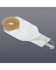 Hollister 9823 - Drainable Fecal Collector, Med. Size, Flextend Tapered Skin Barrier, BX 10