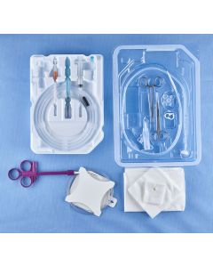 Kimberly-Clark 7640-24 - MIC* PEG Pull Method Kit, 24 Fr - No Returns, BX 2