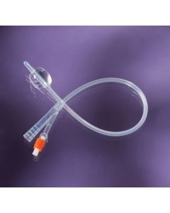 Medline DYND11532 - Medline Foley Catheter 2-way, 100% Silicone, 16 Fr, 30cc, Box/10., BX 10
