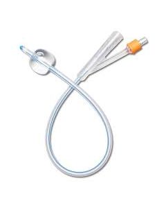Medline DYND11553 - MEDLINE 100% Silicone Foley Catheter, 8 Fr, 3cc, 2-Way, BX 10
