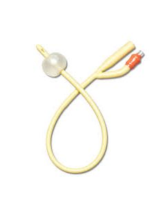 Medline DYND11754 - Medline 2-Way, 5-10cc, 14fr Silicone-Elastomer Coated Latex Foley Catheter,, BX/12