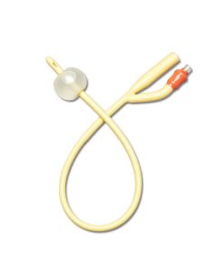 Medline DYND11756 - Medline 2-Way, 5-10cc, 16fr Silicone-Elastomer Coated Latex Foley Catheter,, Box 12