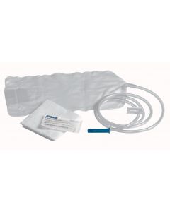 Medline DYND70102 - Enema Bag Set 1500cc with Spill Proof Valve, Slide Clamp, Poly Bag, 54" soft vinyl tube, castile soap packet, 3 gram packet of lube jelly, Underpad, CS48