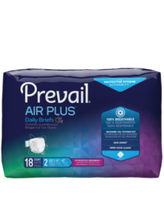 Prevail PVBNG-013CA - Prevail Air Plus Stretchable Briefs, Size 2 (Large) (45-62in Waist), CS 72