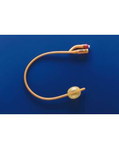 Rusch 180730200 - Rusch Gold LATEX Foley Catheter 20Fr, 2-way, 30cc, Silicone coated, BX 10