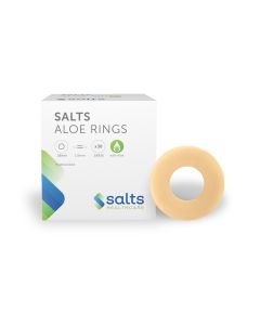 Salts Healthcare SAR38 - Salts Aloe Rings, 38mm Inner Diameter, 1.8mm Thickness, Hydrocolloid with Aloe Vera, BX 30