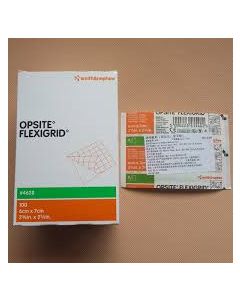 Smith&Nephew 4628 - OPSITE I.V. Catheter Dressing Flexgrid 6cm x 7cm, BX 100