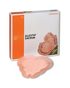 Smith&Nephew 66000451 - Allevyn Adhesive Sacrum Dressing, 22cm x22cm, BOX 10
