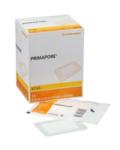 Smith&Nephew 7135 - PRIMAPORE Post Op Dressing - 8.3cm X 6cm - Latex Free, BX 50