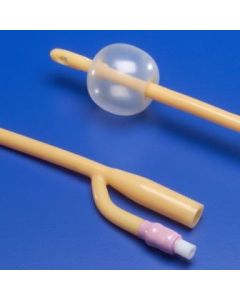 Dover Silicone Elastomer Coated Latex 2-Way Foley Paediatric Catheter, 8 Fr, 3cc Balloon