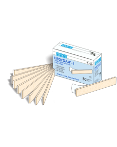 Urocare 5100 - Urofoam-1 Single-Sided Adhesive Foam Strips, Bx/50., BX 50