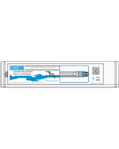 Urocare 6085 - Clear vinyl drainage tubing 8.5" long 9/32" diameter, EA