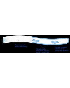 Urocare 6343 - Urocare Fabric Leg Strap, Sport, Medium/Large (19"-30"), EACH