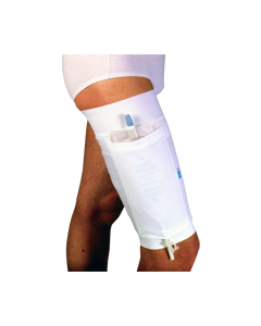 Urocare 6382 - Urocare Fabric Leg Bag Holder Bag, Upper Leg, Small (54.4cm upper:44.3cm lower) 16".Latex Free., EACH