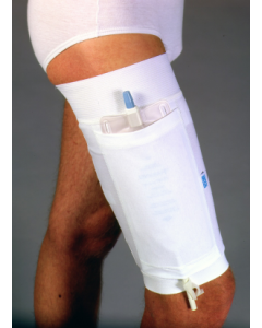 Urocare 6384 - Urocare Fabric Leg Bag Holder Bag, Upper Leg, Largel (61cm upper:49cm lower).16". Latex Free., EA