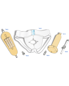 Urocare 94403 - Male Urinal Kit with 32 oz leg bag, Lge fits 26" 46" waist sizes (Velcro adjustable), Sheath: 20 ~ 40mm Diameter x 7" long, KIT